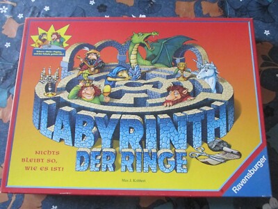 Labyrinth Der Ringe - von Ravensburger Brettspiel Familien Gesellschaftsspiel
