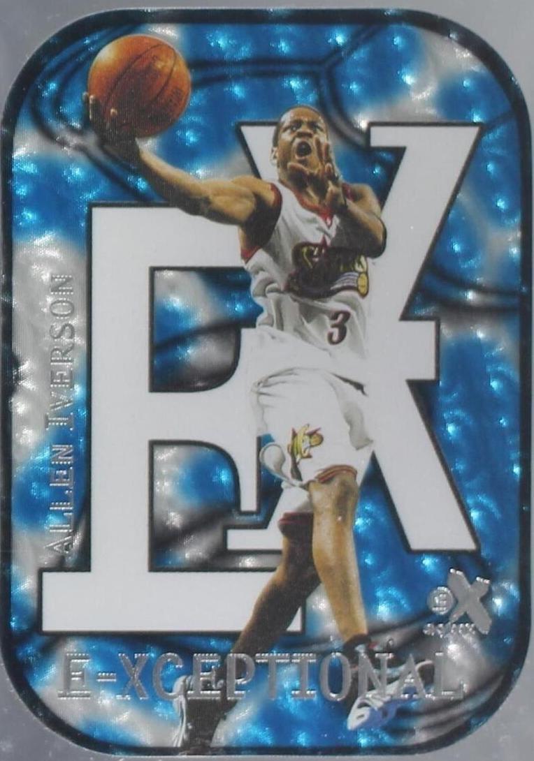 ALLEN IVERSON 100枚限定 1999-00 Skybox E-X - Allen Iverson #3 XC for sale | eBay