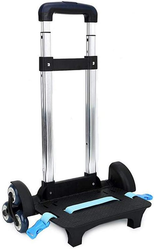 Carrello per Lo Zaino - Carrello Con Ruote Mano in Lega Di Alluminio Carrello pe