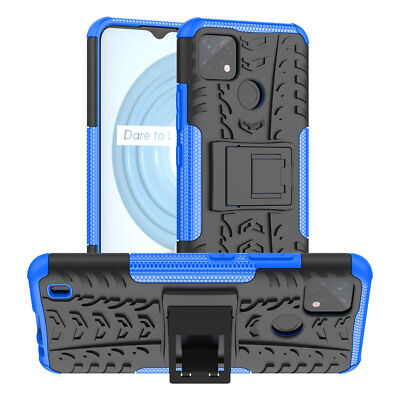 Realme C21Y / C25Y, Hülle Schutzhülle Handy Tasche Outdoor Case Cover Bumper TPU