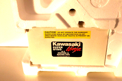 Vintage DSI Toys 1996 Ninja Kawasaki Zx-7r RC Motorcycle Super