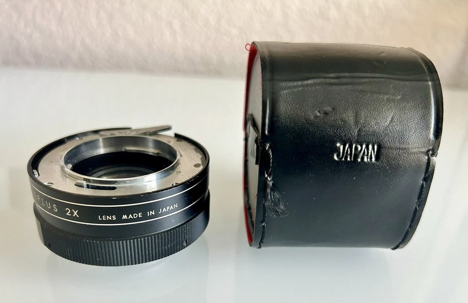📷 TO-R Samigon 2x Auto Teleplus Teleconverter Doubler Lens With Case Japan Made - Image 2 of 4