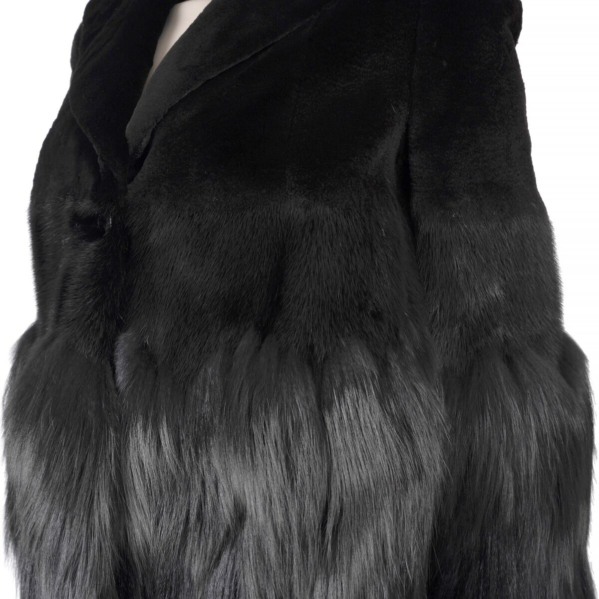 70825 auth ALEXNADER MCQUEEN black MIXED FUR Jacket 40 S | eBay 70825 auth ALEXNADER MCQUEEN black MIXED FUR Jacket 40 S | eBay