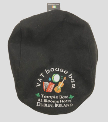 Dublin Ireland Blooms Hotel Vat House Temple Bar Newsboy Black Hat Irish 60 New