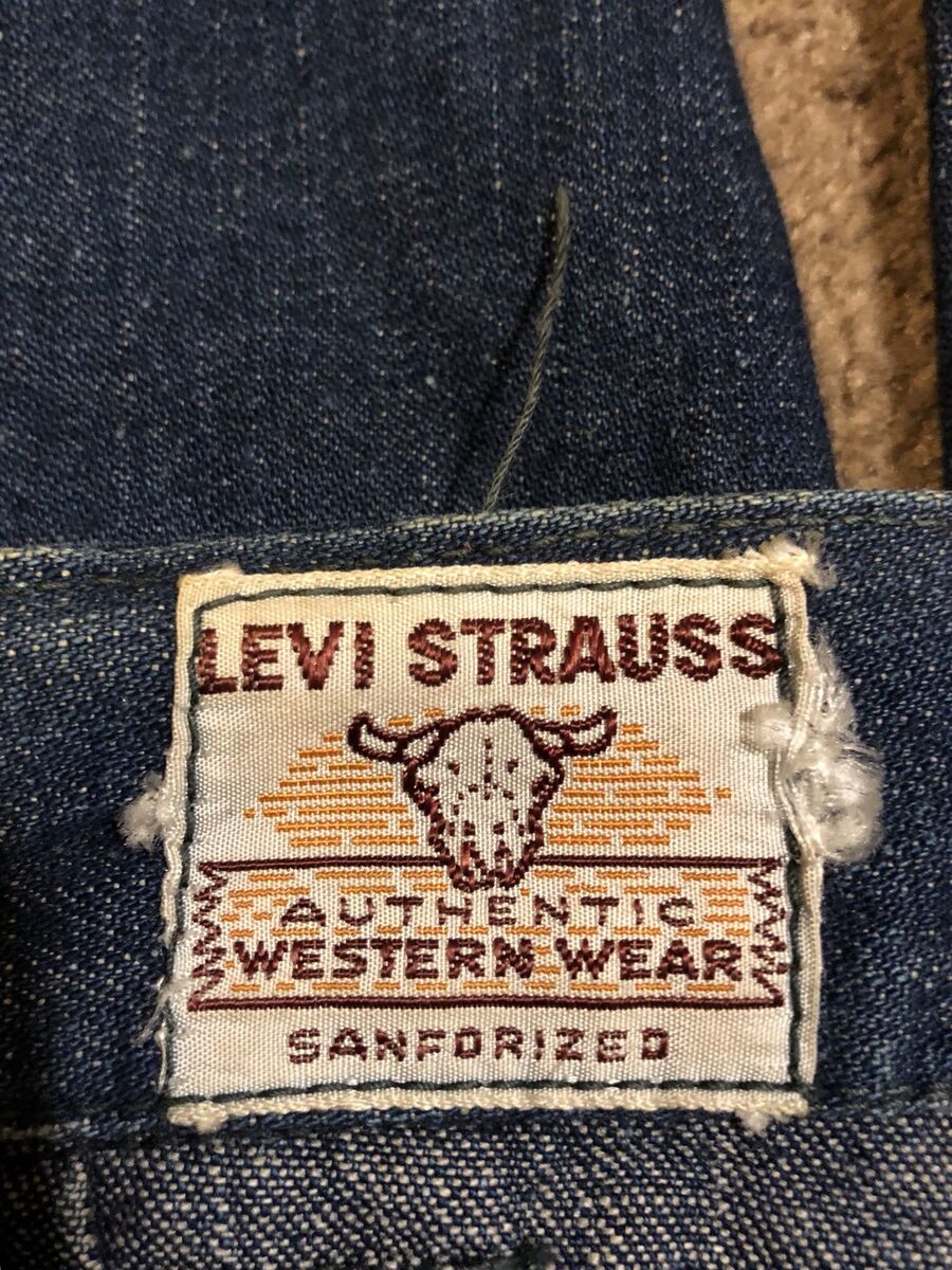 True Vintage 1950s Levi Strauss Western Wear Sanforized True Vintage 1950s Levi Strauss Western Wear Sanforized