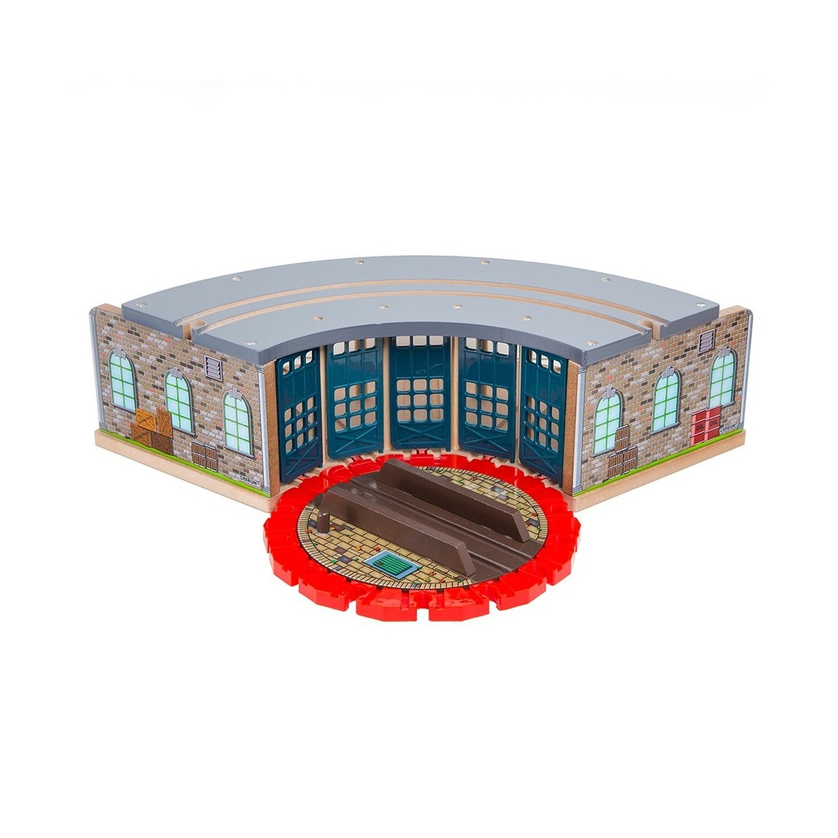 Thomas Roundhouse Set Toy Thomas The Train Roundhouse Set Tootally