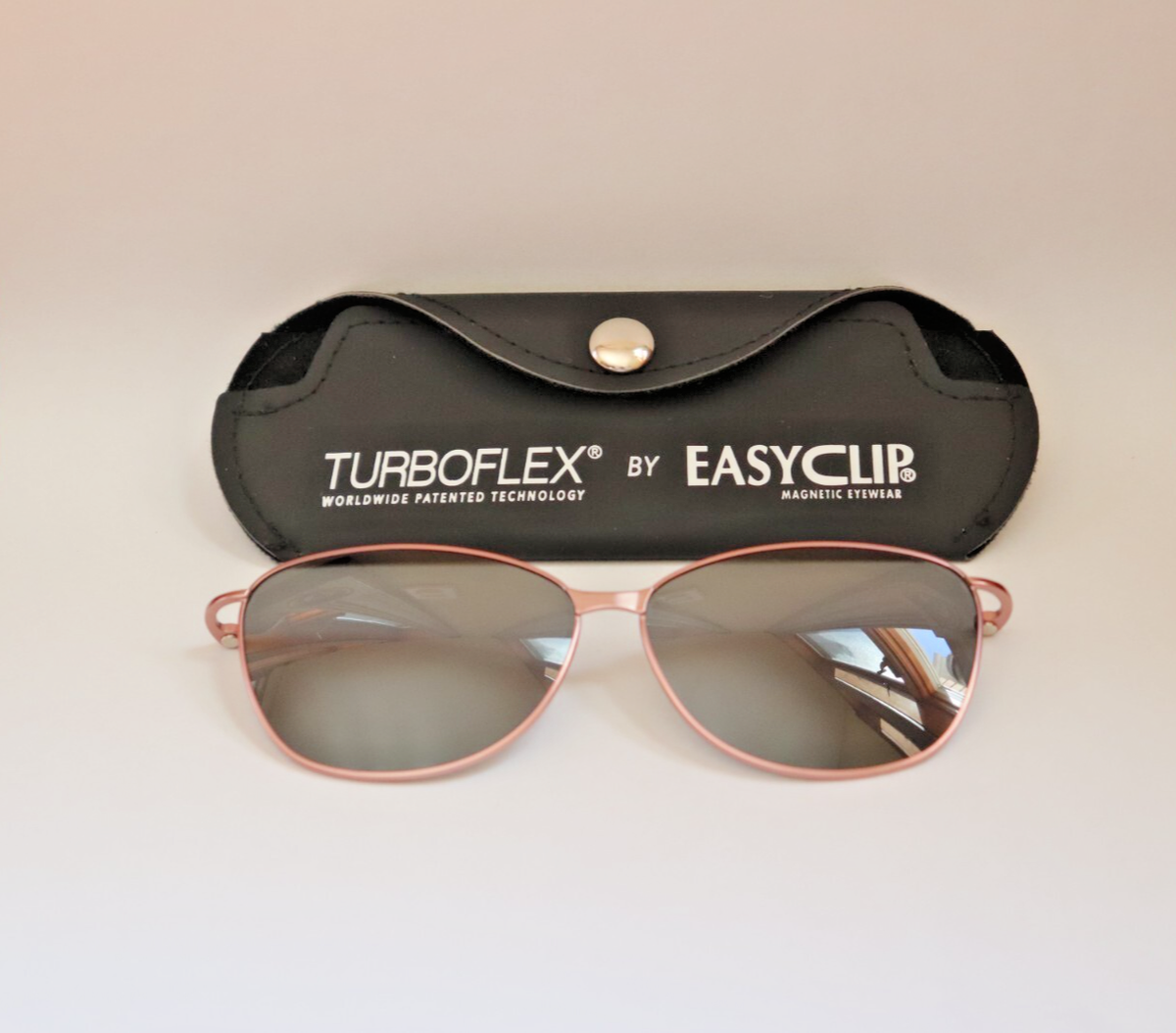 TurboFlex by EASYCLIP Clip On Polarized Sunglasses Magnetic Clip