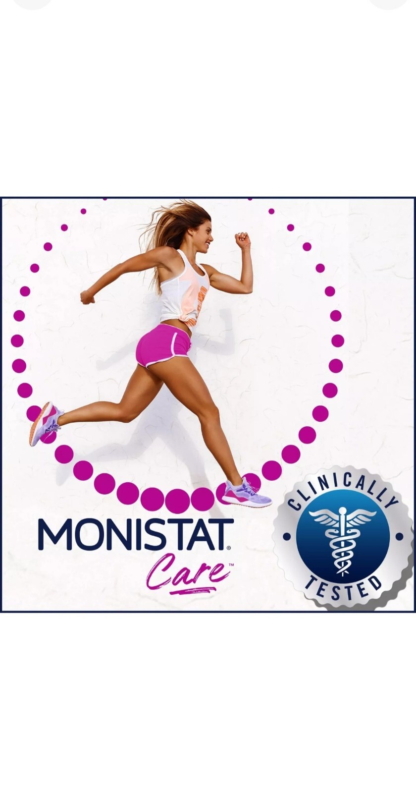 Monistat Care Chafing Relief Powder Gel | Anti Chafe Protection 1.5 Oz Exp:08/25