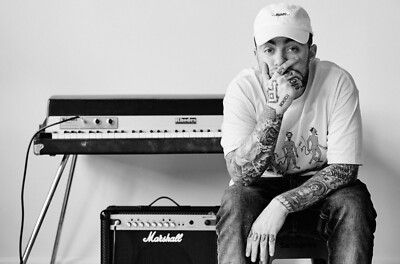 Großes A3 Mac Miller Poster (brandneu)