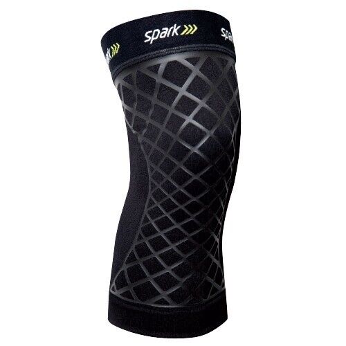 Spark Kinetic Knie Sleeve Medium schwarz 40411 braun medizinisch NEU (passt 14-16") NEU - Bild 2 von 7