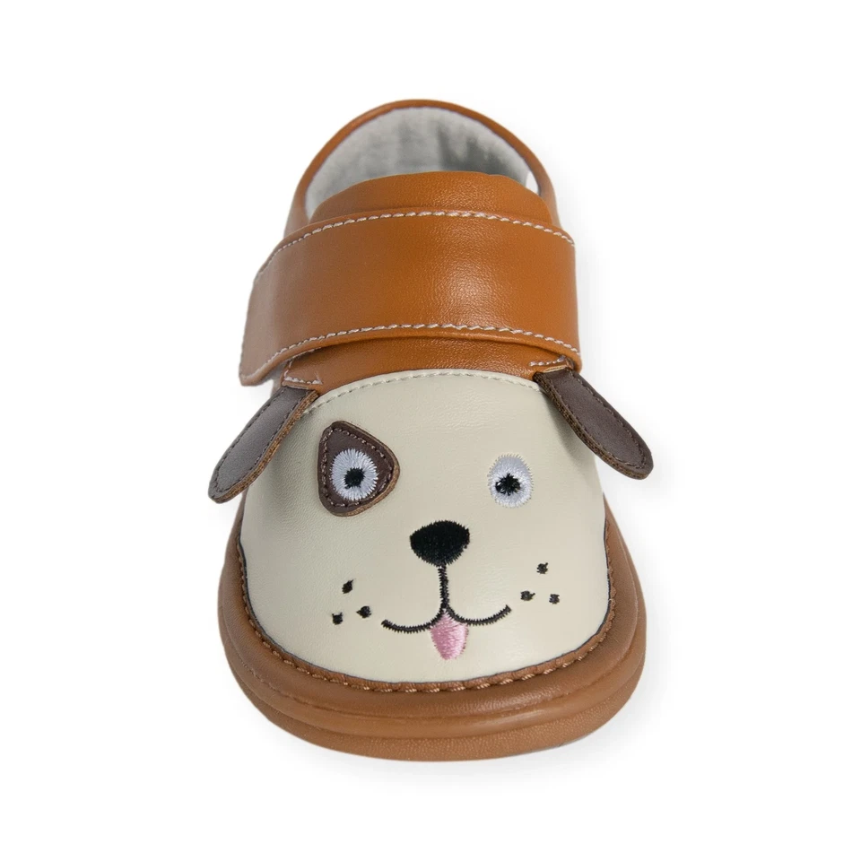 Zapato chirriante Wee Squeak Fetch the Dog para niños pequeños niños y niñas talla 3-12 Foto 4 de 4