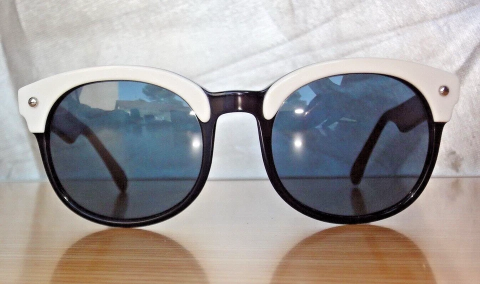 Lente Sabre Nuevo SV45-1211 Negro/Blanco/Cromo 50-18mm Gris-Nr.Como Nueva De Colección.Raro Aus. Foto 3 de 4