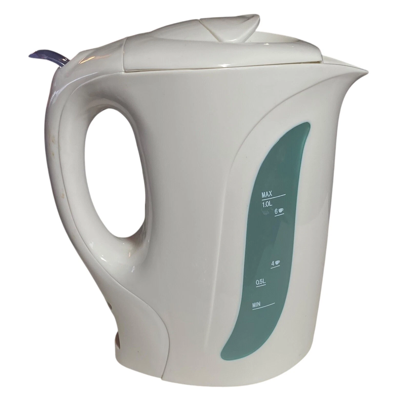 Proctor Silex 1L Electric Kettle Fast Boil Auto Shutoff Dual Water Window K2070Y