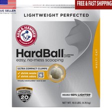 Lightweight Clumping Cat Litter Ultra Compact Odor Control No Dust Multi-Cat New