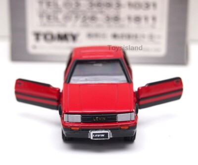TOMICA LIMITED TL TOYOTA COROLLA LEVIN AE86 1/61 NEW RED (B) | eBay