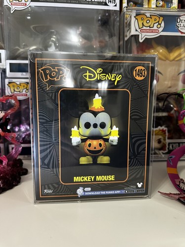 Mickey Mouse Halloween Light-Up Super Funko Pop! Vinyl Figure #1493 (IN HAND) - Picture 4 of 4