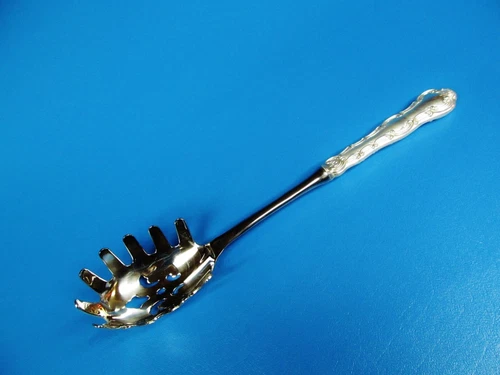 Strasbourg by Gorham Sterling Silver Handle & stainless impleme Pasta Server 11"
