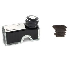 Montblanc Fountain Pen Ink Bottle 60ml in Black Permanent