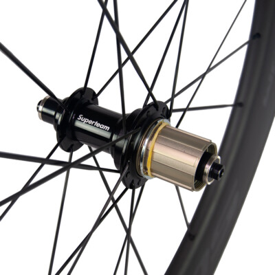 Jual Superteam Carbon Wheelset Disc Brake 50mm - CX6 Ceramic Di Seller - Foto 6