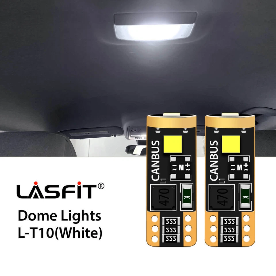 Bombillas LED interiores domo 168 194 para Buick LaCrosse 2005-2013 Canbus 6000K Foto 2 de 4