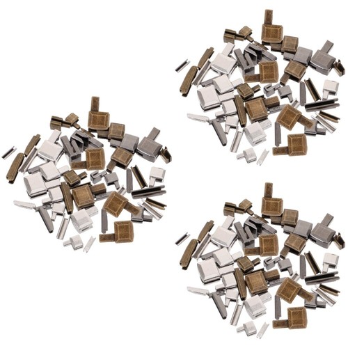 3 Sets Accessoires Pour Fermetures Éclair À Glissière Termine De Réparation