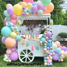 PastelColour Balloons For Garland Decoration 139 Pieces For All Ocassions.