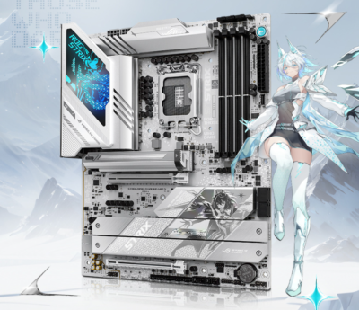 New For ASUS ROG STRIX Z890-A GAMING WIFI S white Snowfall