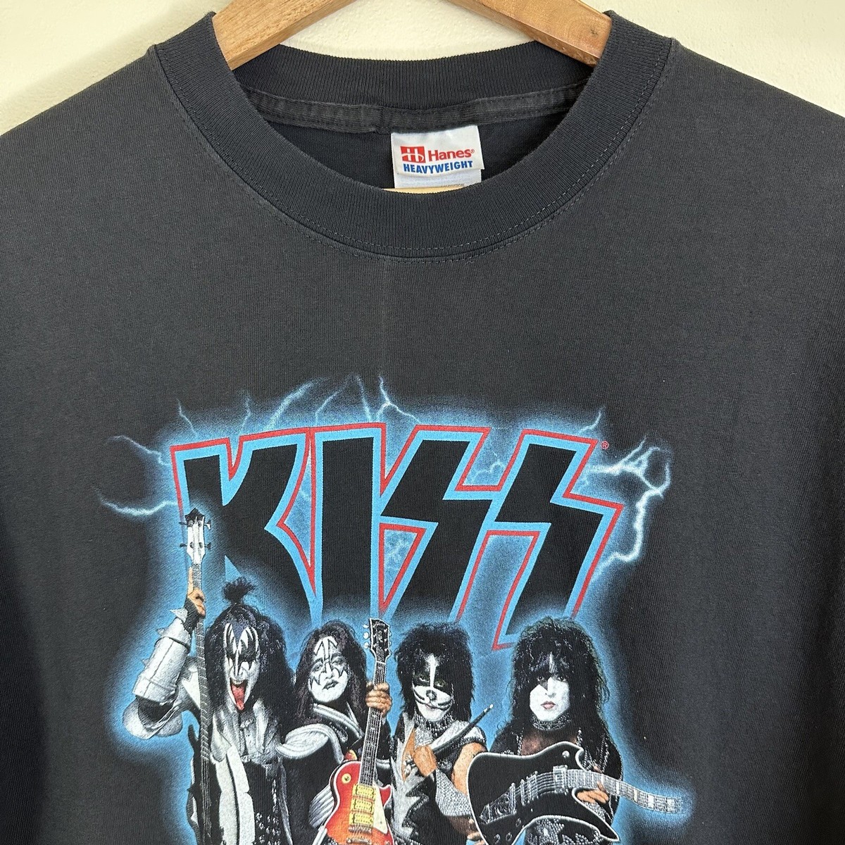 KISS Farewell Tour Tシャツ Lサイズ Vintage 2000 KISS Farewell World Tour Single Stitch Rock