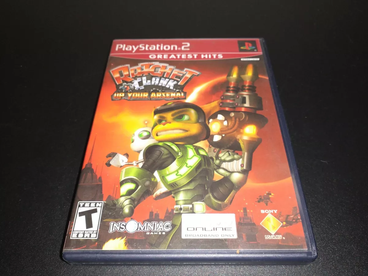 Ratchet Clank: Up Your Arsenal, Sony PlayStation 2, PS2