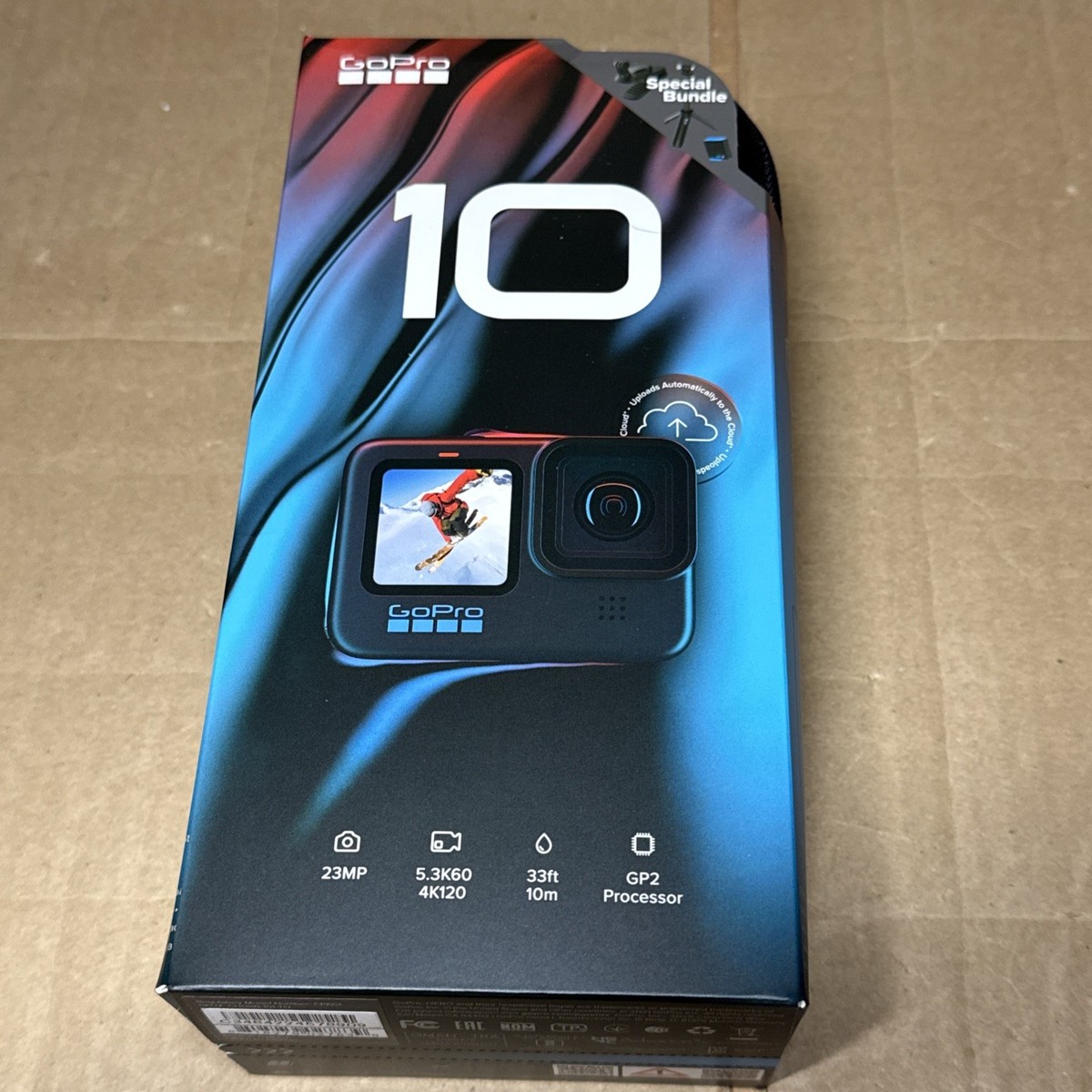 GoPro HERO 10 Action Camera Bundle - Black for sale online GoPro HERO 10 Action Camera Bundle - Black for sale online