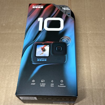 GoPro HERO 10 Action Camera Bundle - Black for sale online GoPro HERO 10 Action Camera Bundle - Black for sale online
