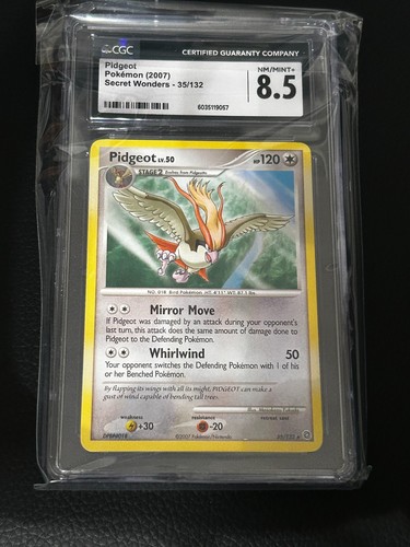 Pidgeot graded CGC 8.5 for sale on eBay