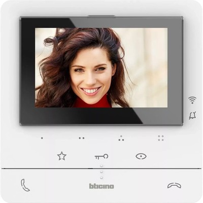 BTICINO 2 WIRE WIFI CONNECTED VIDEO INTERCOM CLASS 100 X16E 344682 MONITOR ONLY