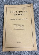 Devotional Hymns Third Edition Vintage Book