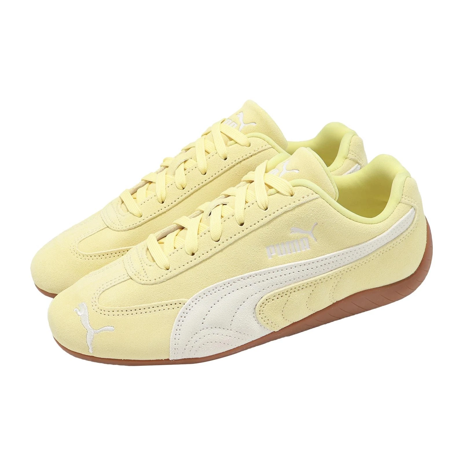 Puma Speedcat OG Yellow Ivory Men Unisex Casual Lifestyle Shoes 398846-68