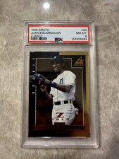 1998 Zenith Z-Gold Juan Encarnacion #88 /100 Detroit Tigers MLB Baseball PSA 8