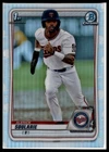 2020 Bowman Draft #BD-94 Alerick Soularie Chrome Purple #/250