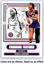 2025 Donruss WNBA #8 Rickea Jackson Franchise Features