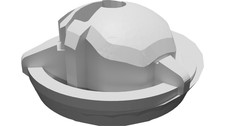Protezione Gimbal per Radiocomando Graupner MZ Series Stampato 3D