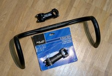 Rennrad Lenker Syntace Racelite FS 6061 40cm 25,4mm mit Vorbauten 80mm und 90mm