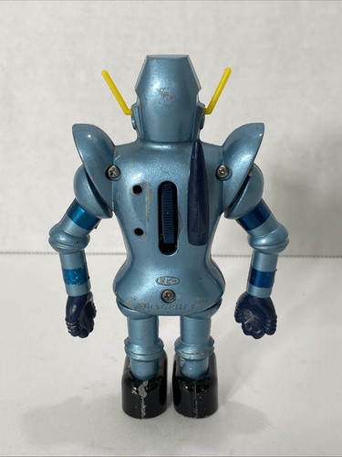 Vintage Popy Druckguss Metall 5" GANTSU SENSEI CHOGOKIN Ganbare Robocon 1970 ROBOTER GC - Bild 7 von 14