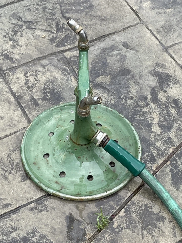 Sunbeam Automatic Rain King H-3 Lawn Garden Sprinkler Chicago Mid-Cent Vintage - Изображение 4 из 4