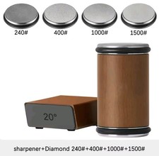 Affilacoltelli rotolanti Pietra per affilare diamantata a doppia faccia 15/20 °
