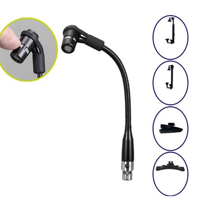 Clip Mount Guitar Microphone Easy Installation Exquisite Lightweight Replacement