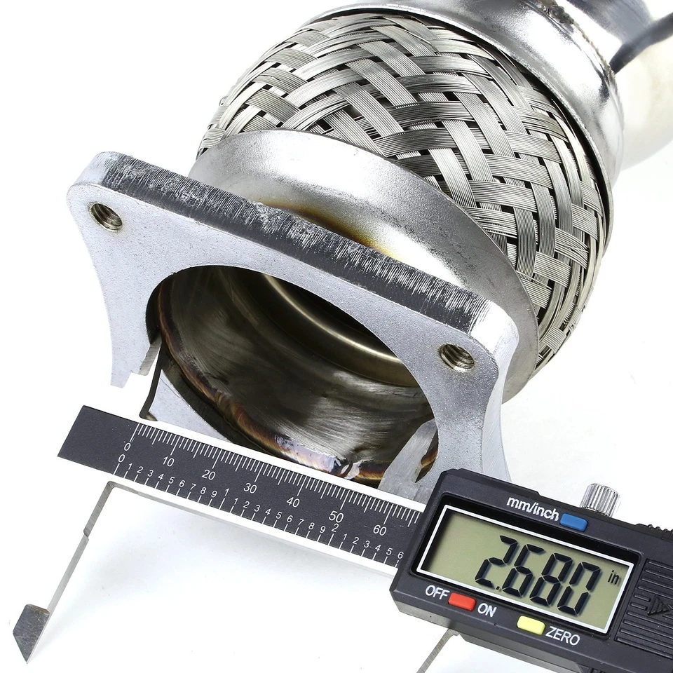 Cabezal colector de escape de acero inoxidable para 94-97 Volvo 850 S70 V70 2.4 Base/Glt Foto 4 de 4