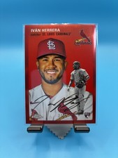 2023 Topps Chrome Platinum Ivan Herrera Rookie Red /5 St. Louis Cardinals