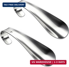 Shoe Horn Seniors Men Women - Metal Small Handle Shoehorn Handled Helper