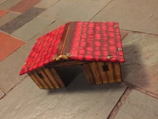 T COHN PLAYSET FORT SUPERIOR TIN LITHO CABIN EXCELLENT MARX COMPATIBLE