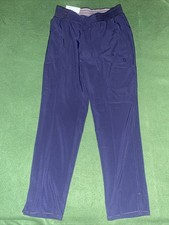SCRUBSTAR Performance Sz XS indigoBlue Straight Leg Moisture,Antimicrobial Pants