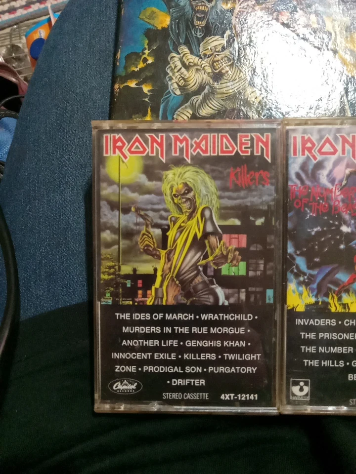 2 кассеты Iron Maiden и бокс-сет компакт-дисков - Изображение 3 из 4